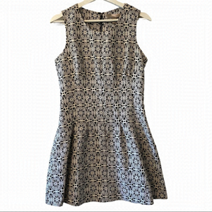 Forever 21 Contemporary Brocade Fit & Flare Dress